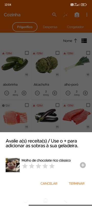 Add leftovers to your kitchen prompt